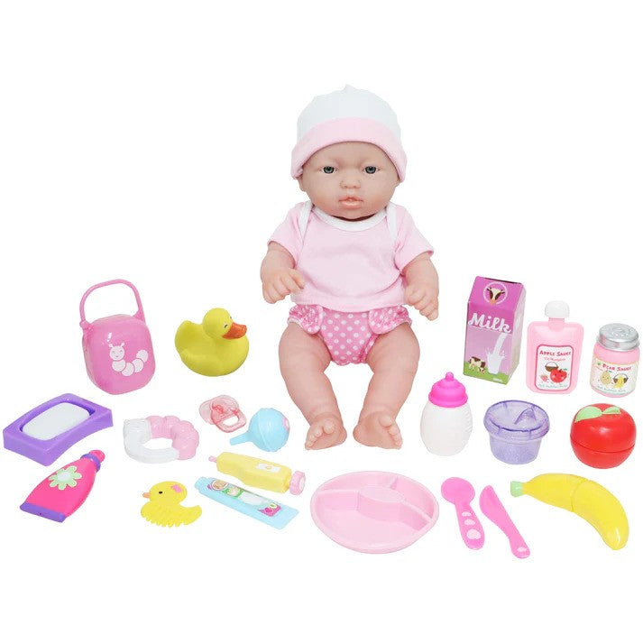 La Newborn Deluxe Doll Nursery 25 Piece Gift Set