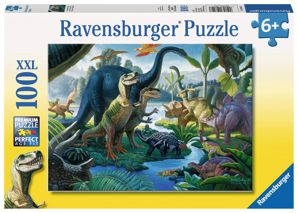 Land of Giants Dinosaur 100pc Puzzle