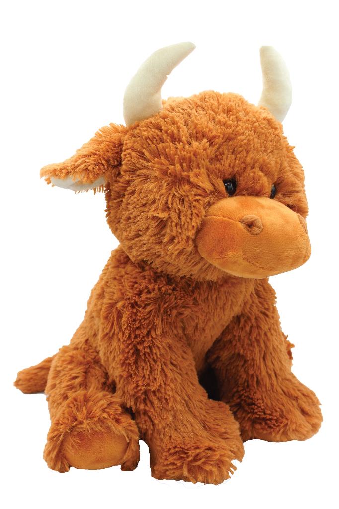 Large Brown Highland Cow