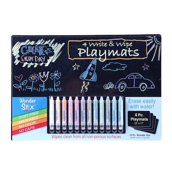 Large Write & Wipe Playmat Kit