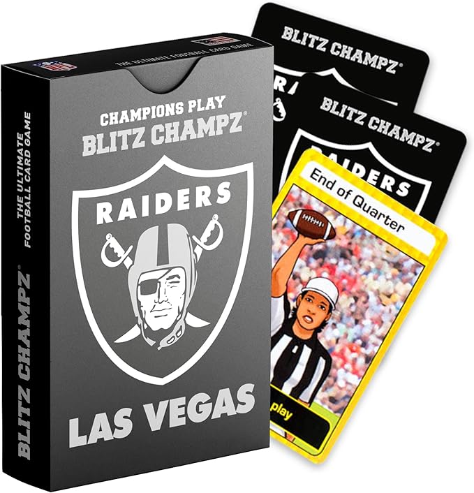 Las Vegas Raiders Blitz Champz Card Game