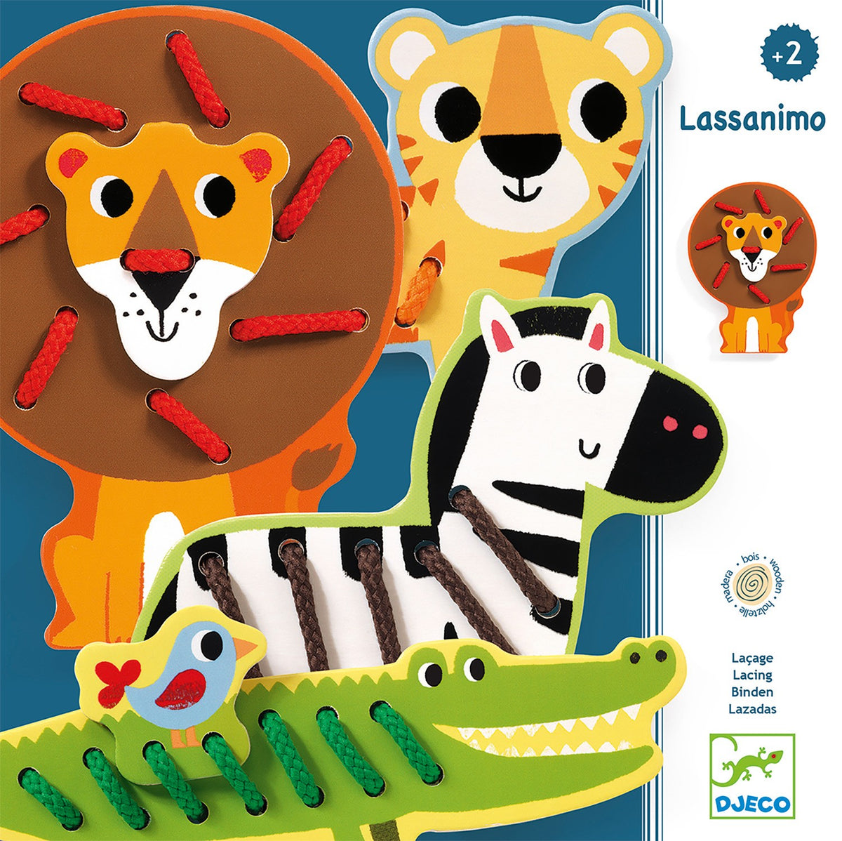Lassanimo Lacing Animals