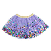Lavender Confetti Tutu Size 2/4