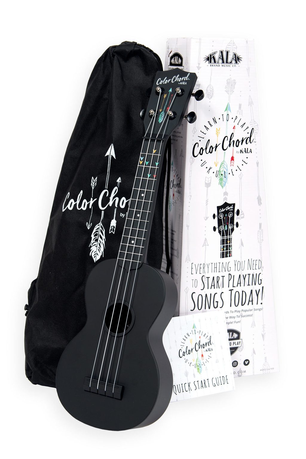 Learn To Play Color Chord Ukulele Starter Kit