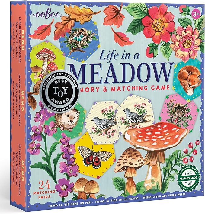 Life in a Meadow Memory and Matching Game
