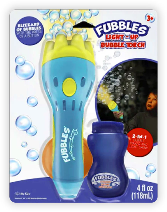 Light-Up Bubble Torch