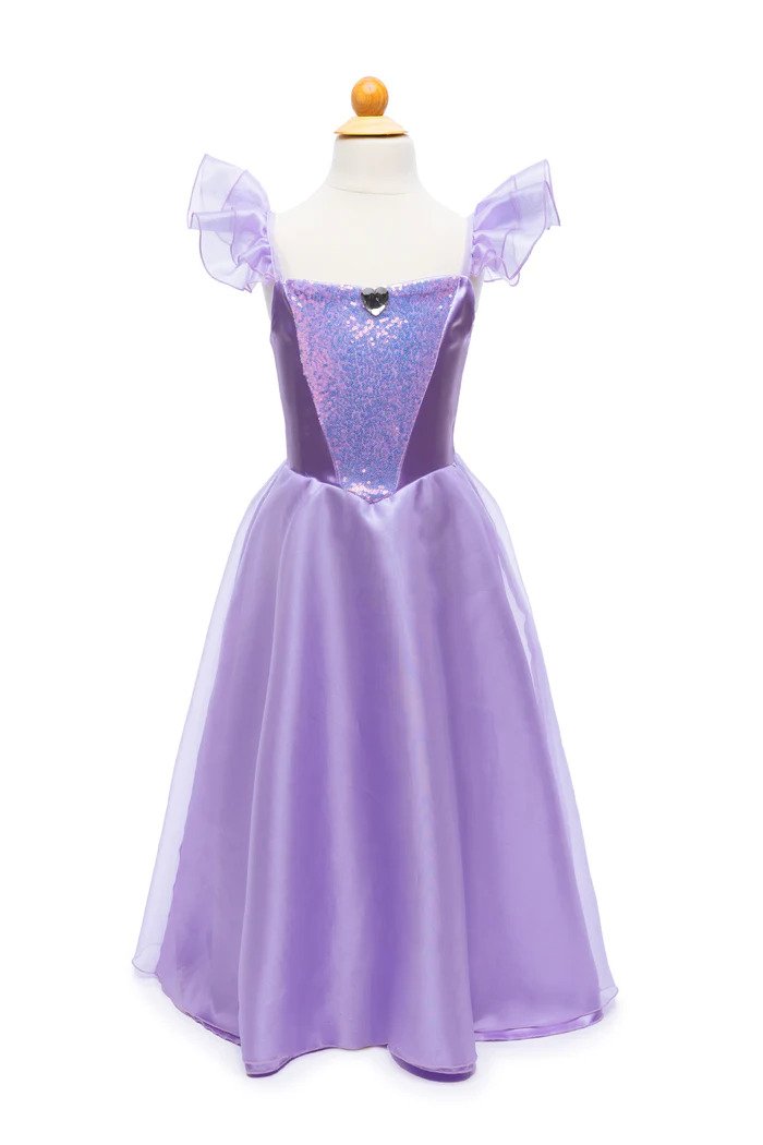 Lilac Princess Party Dress Size 5-6