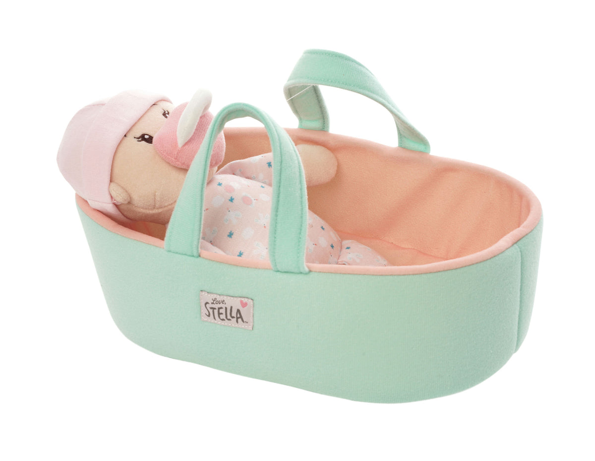 Love, Stella: My First Doll - Peach & Bassinet