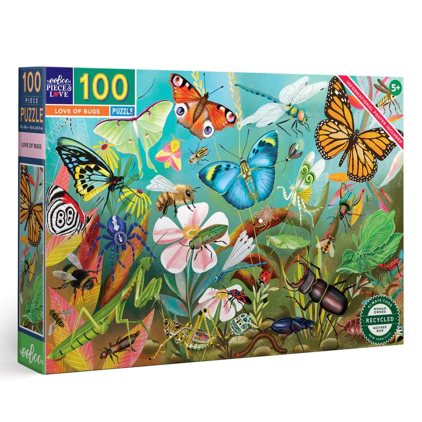 Love of Bugs 100pc Puzzle