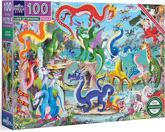 Love of Dragons 100pc Puzzle