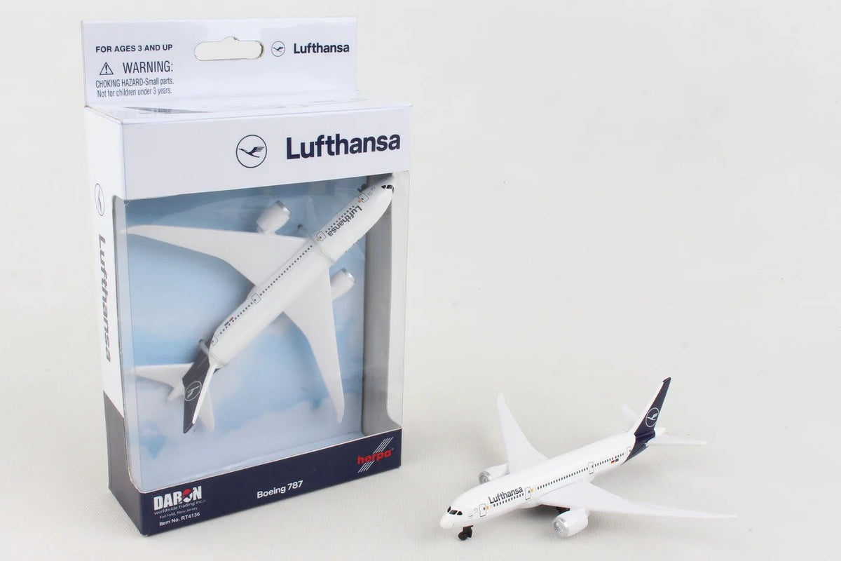 Lufthansa 787 Plane