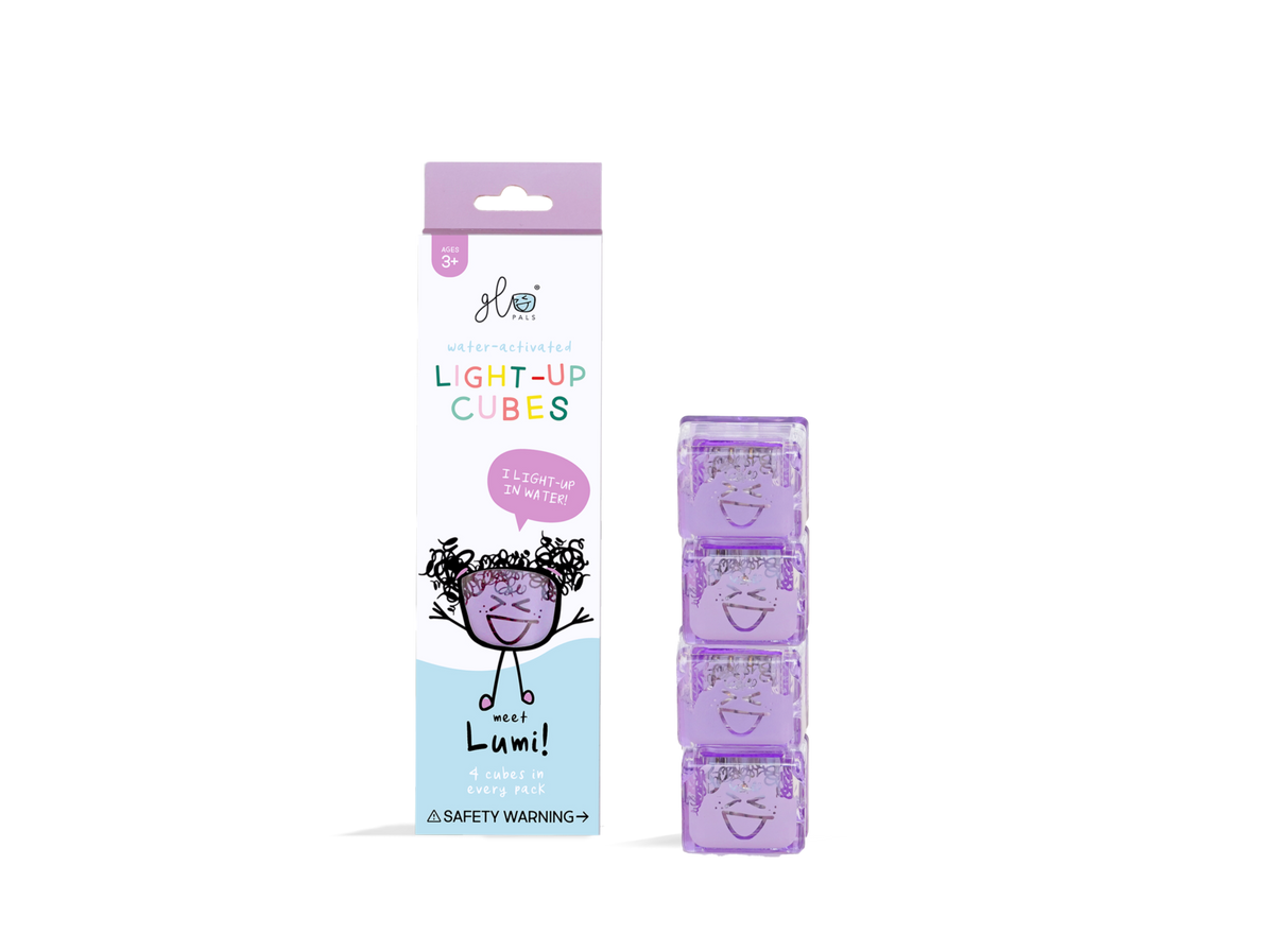 "Lumi" Purple Glo Pals Bath Lights