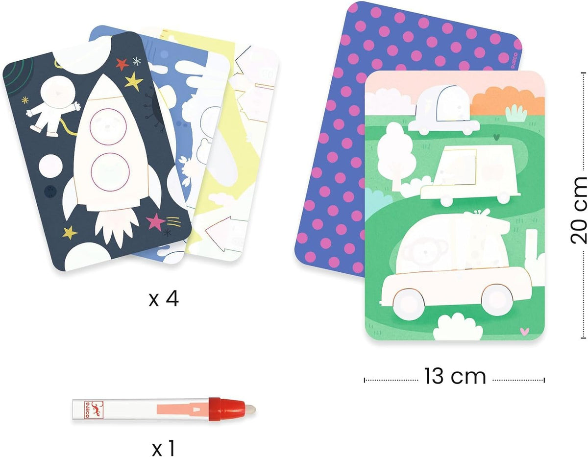Magic Coloring Kit On the Road