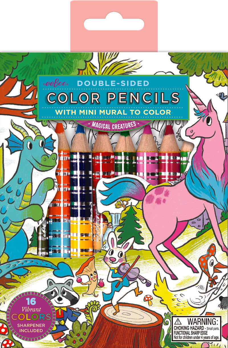 Magical Creatures Double-Sided Colored Pencils