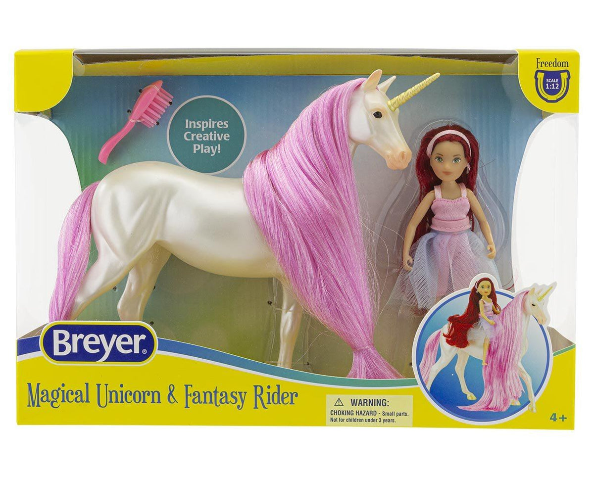 Magical Unicorn Sky and Fantasy Rider, Meadow