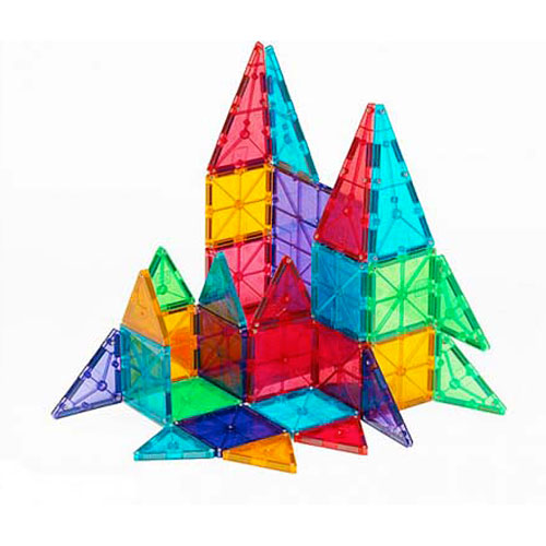 Magna-Tiles Clear Colors 32 pc Set