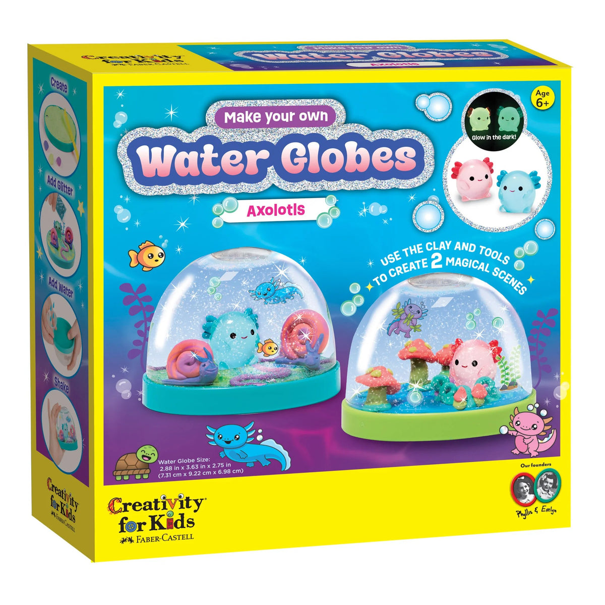 Make Your Own Axolotls Water Globes