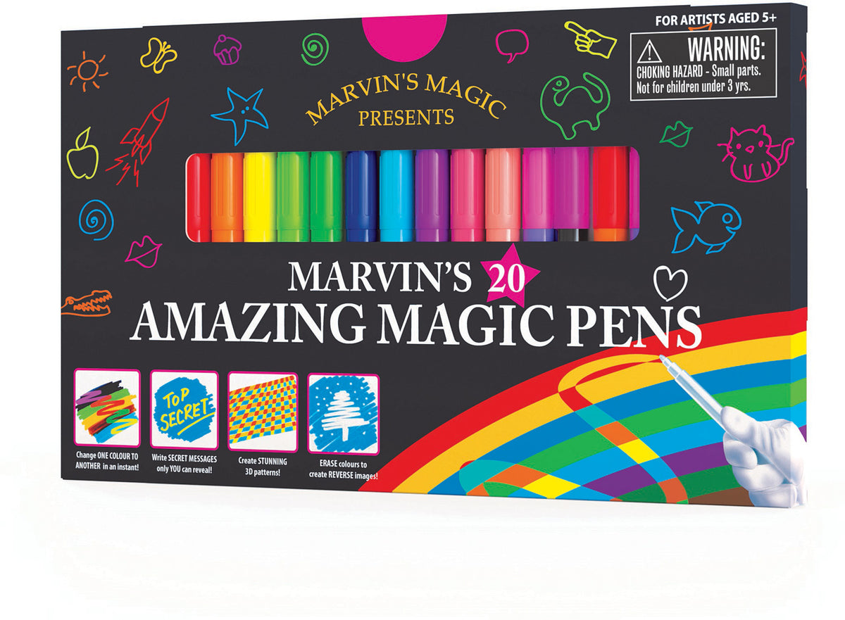 Marvin’s Amazing Magic Pens - 20 pcs