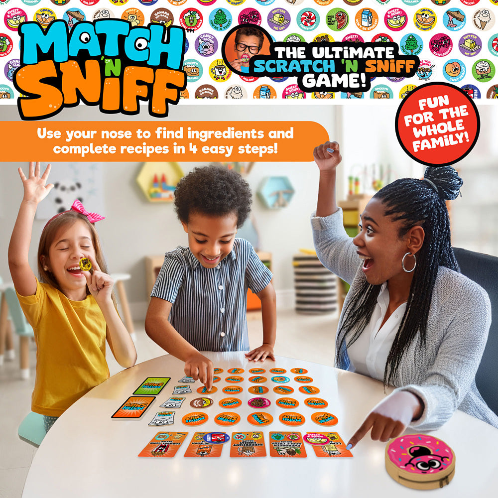 Match 'N Sniff: The Ultimate Scratch 'n Sniff Game - Sweet & Smelly