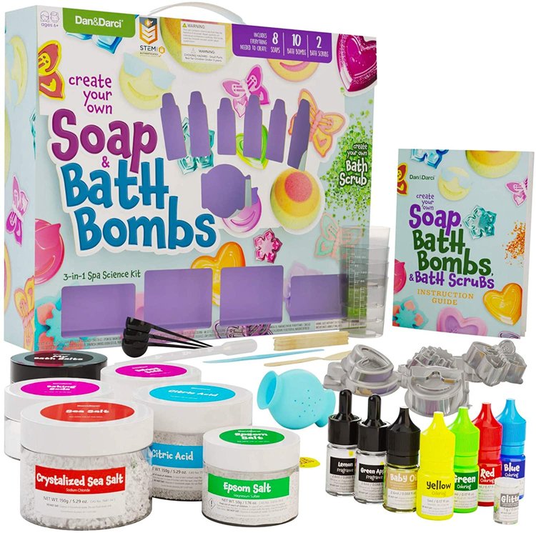 Mega Bath Bomb & Scrub Making Kit
