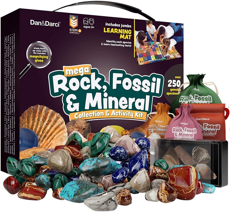 Mega Rock, Fossil & Mineral Collection & Activity Kit