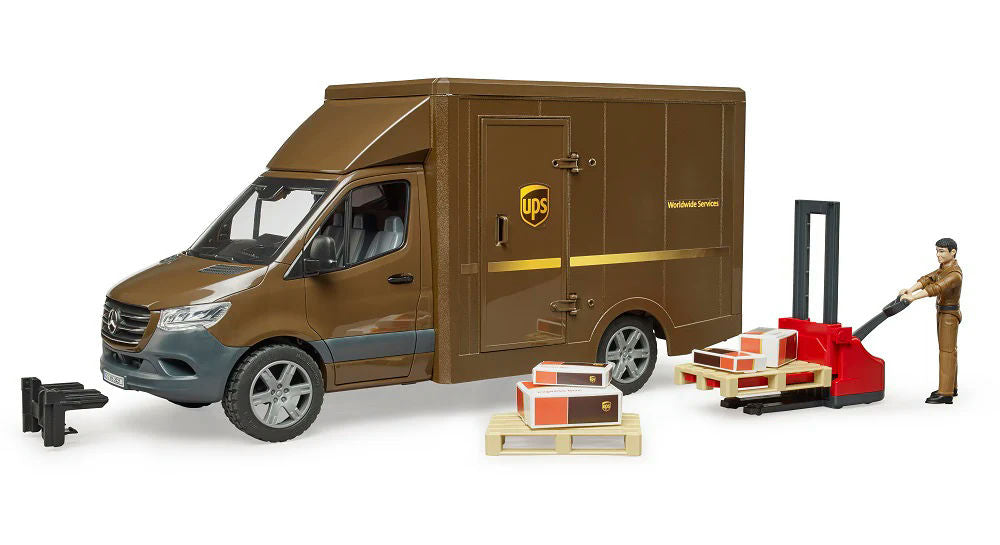 Mercedes-Benz Sprinter UPS Truck with Driver