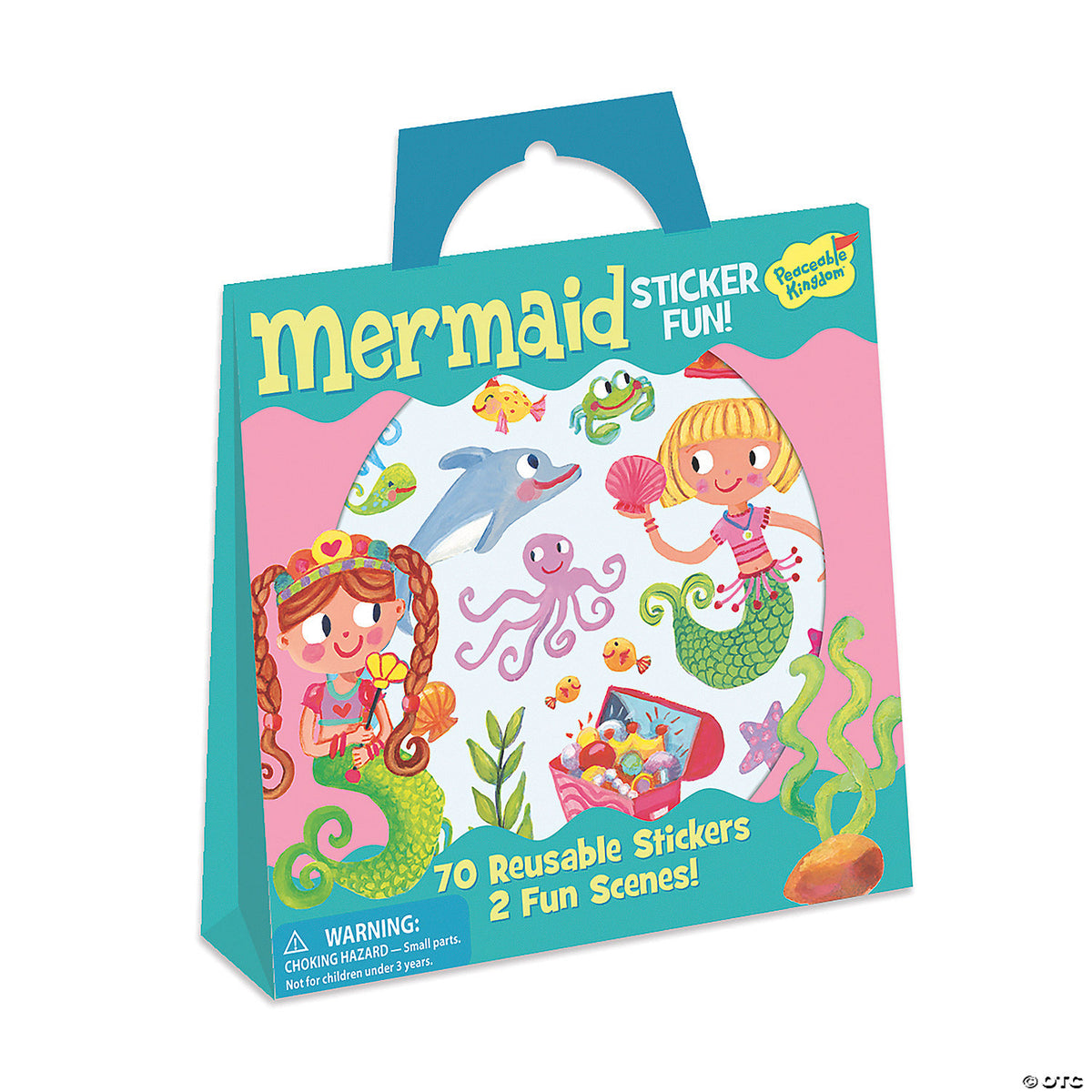 Mermaid Reusable Sticker Tote