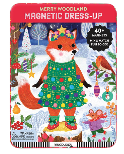 Merry Woodland Magnetic Dress-Up Set