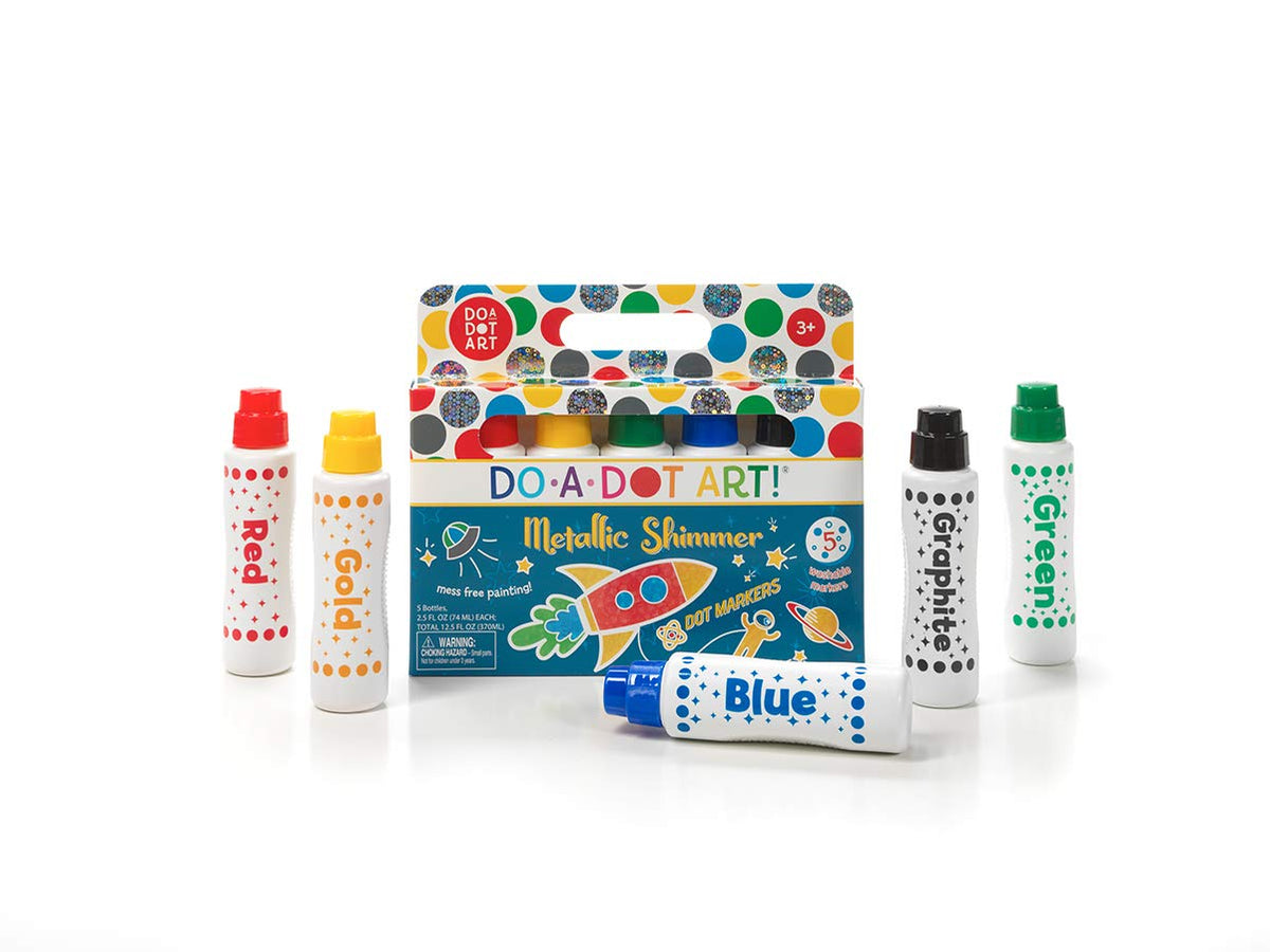 Metallic Shimmer Dot Markers