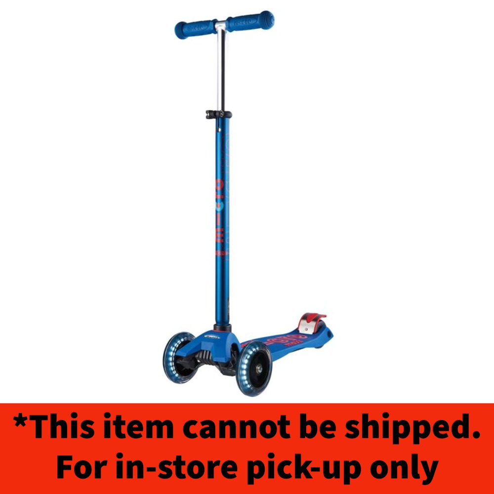 Micro Maxi Deluxe LED Scooter-Blue