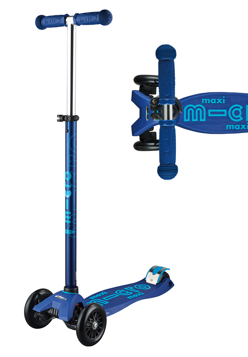 Micro Maxi Deluxe Scooter-Navy