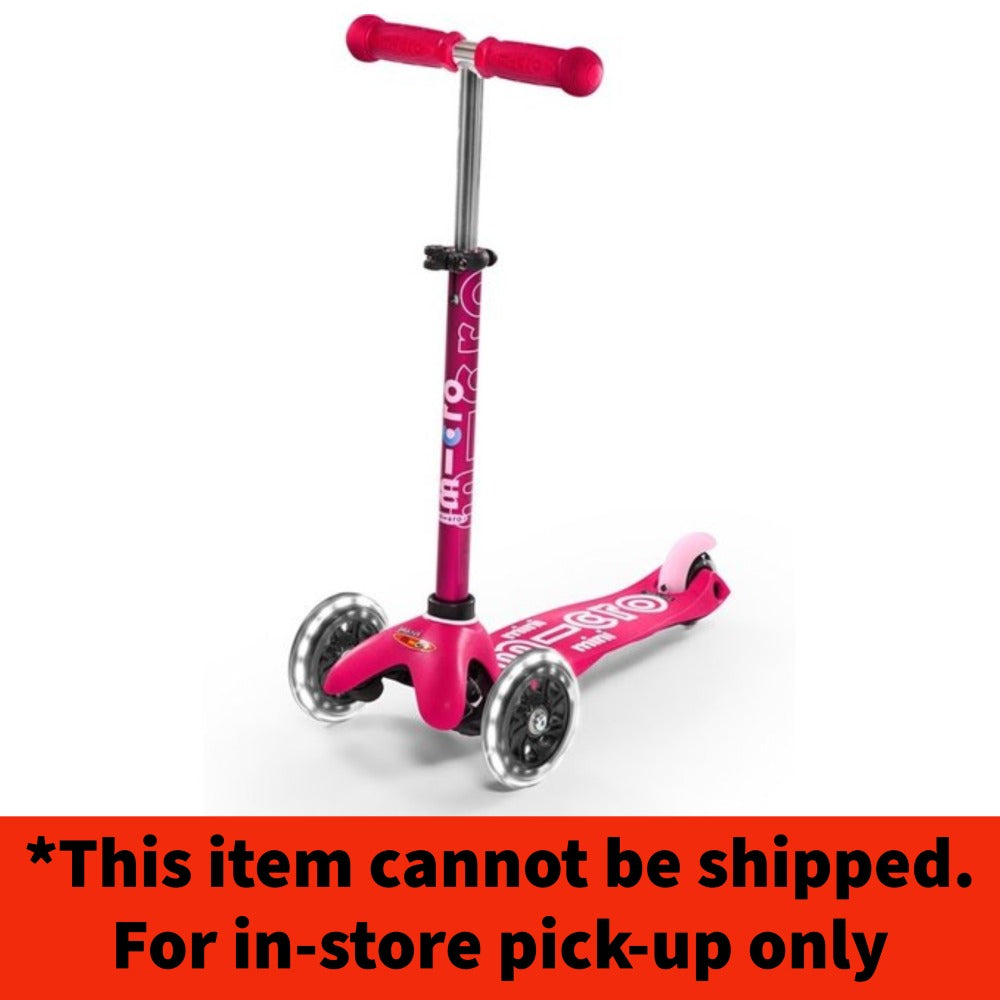 Micro Mini Deluxe LED Scooter-Pink