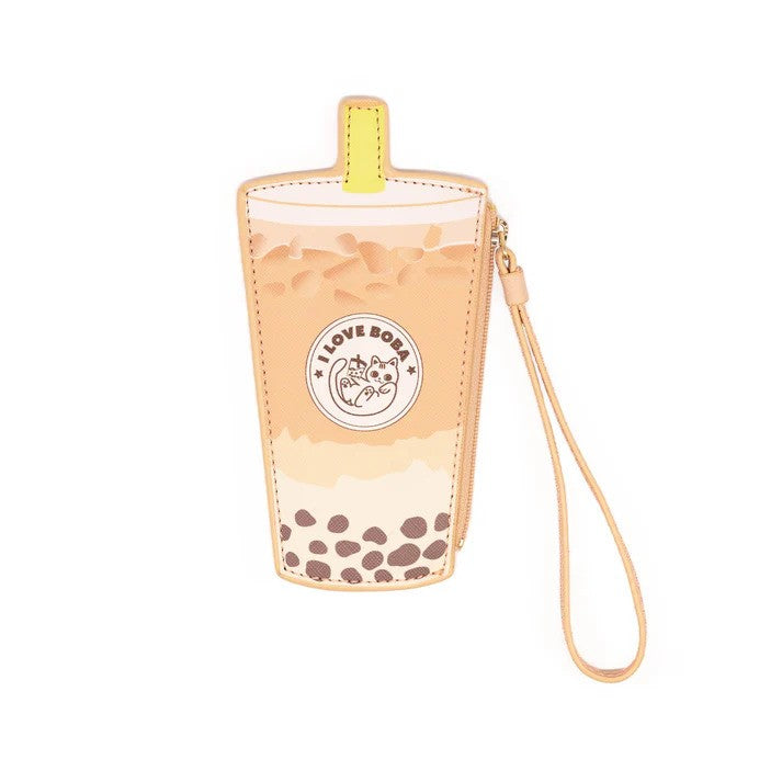 Milk Tea Boba Wristlet