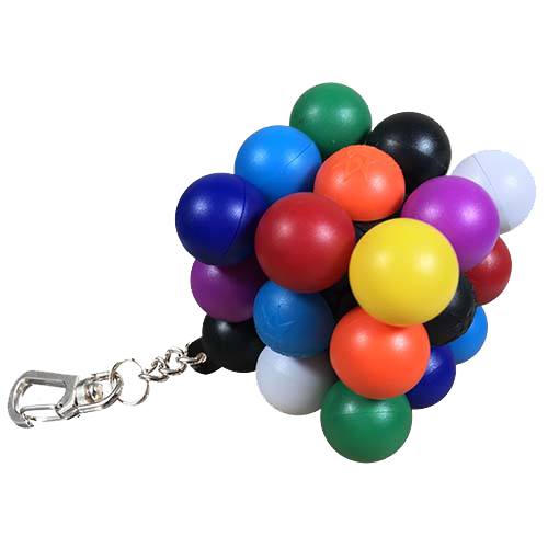 Mini Molecube Puzzle Keychain