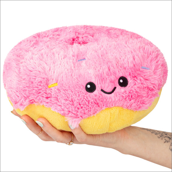Mini Pink Donut Pillow
