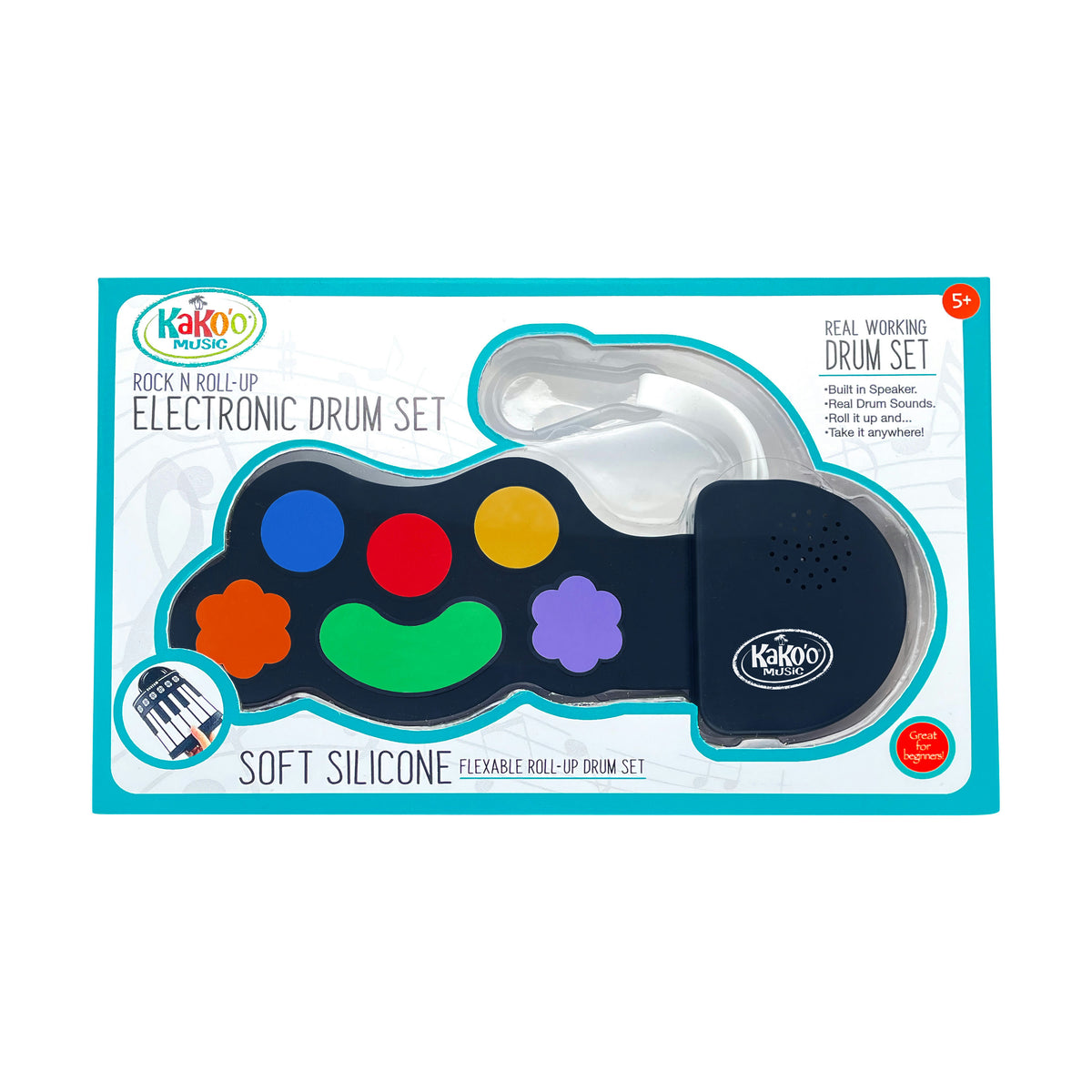 Mini Roll-Up Fidget Electronic Drums