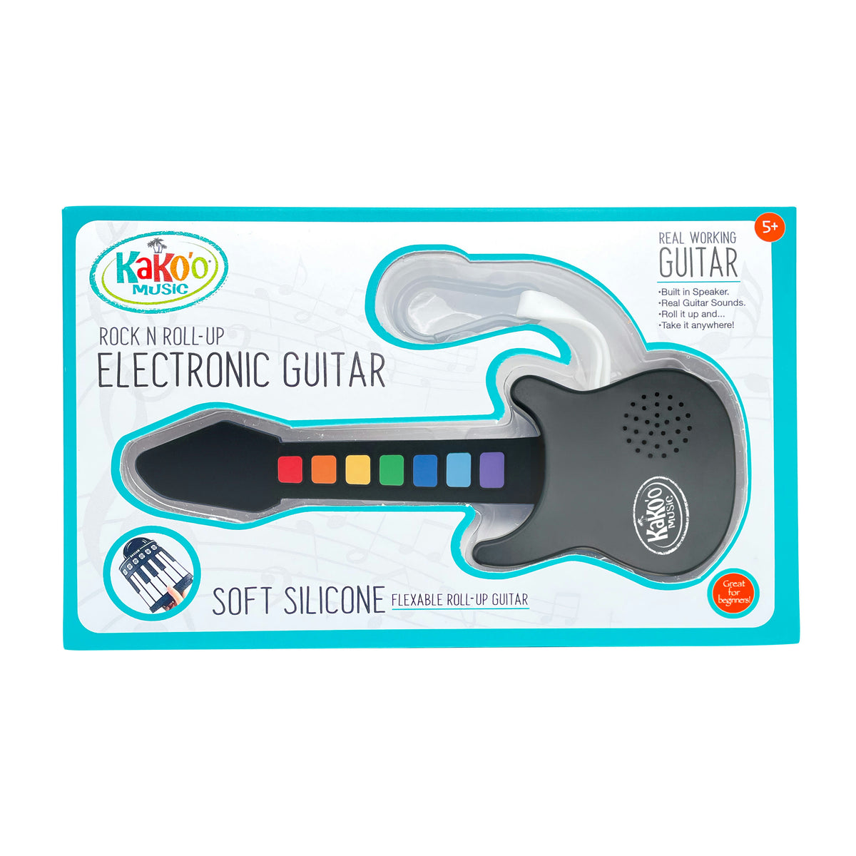 Mini Roll-Up Fidget Electronic Guitar