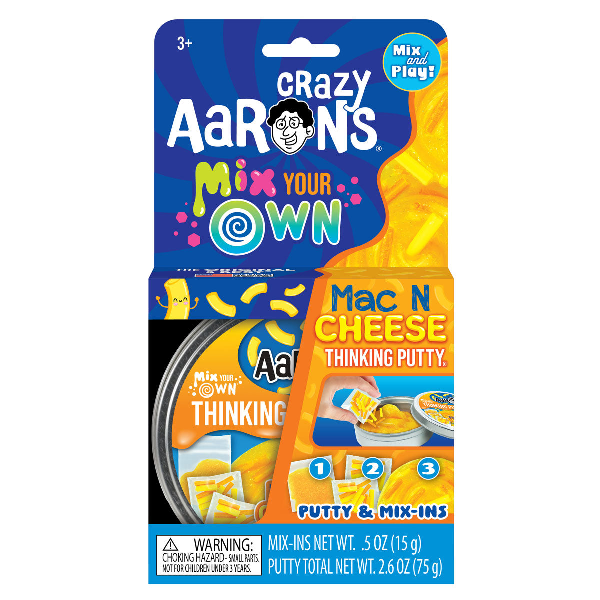 Mix Your Own Mac N Cheese Thinking Putty