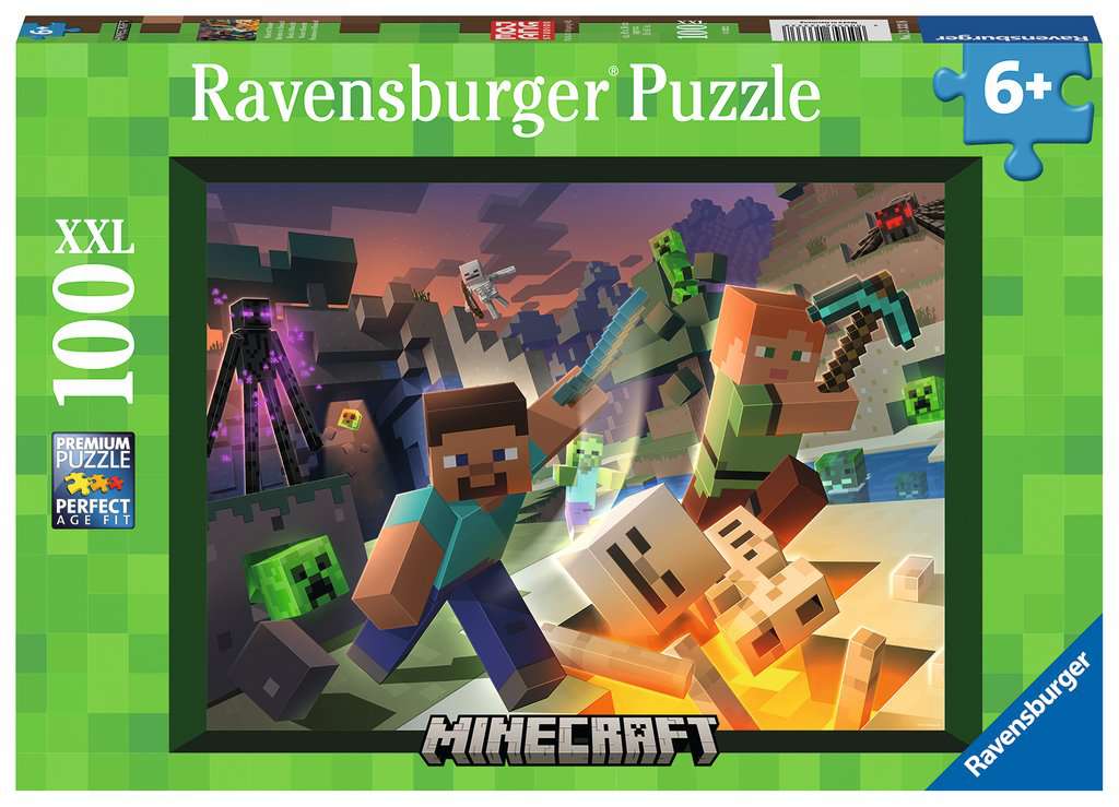 Monster Minecraft 100pc Puzzle