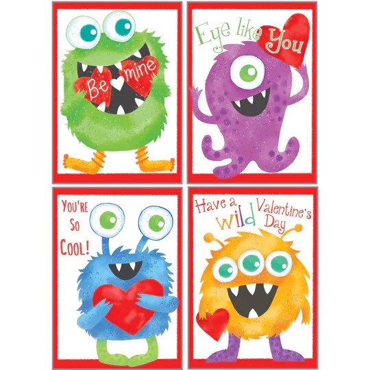 Monsters Valentine Pack