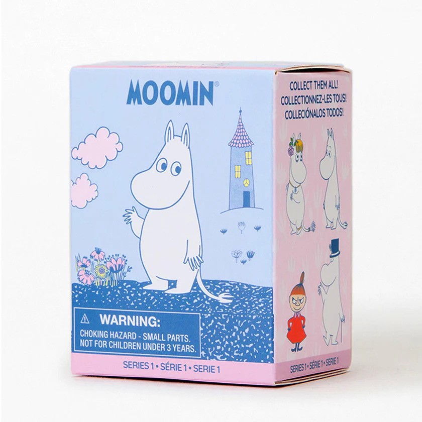 Moomin & Friends Flocked Keychain Blind Box