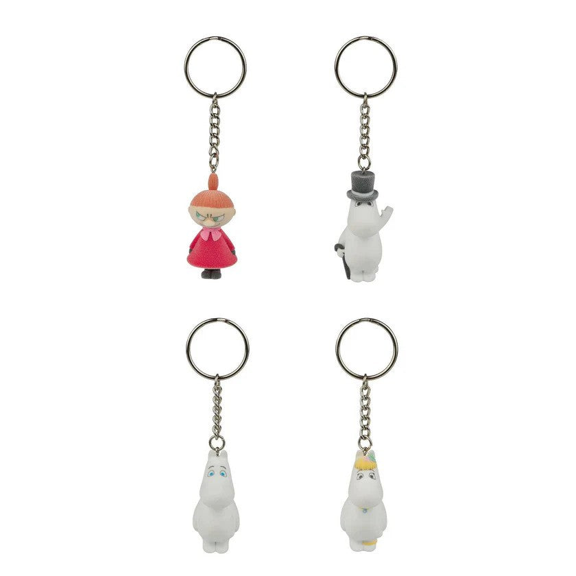 Moomin & Friends Flocked Keychain Blind Box