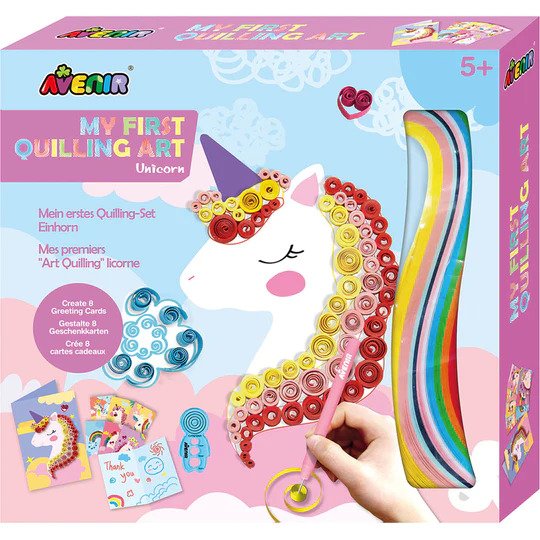 My First Unicorn Quilling Art