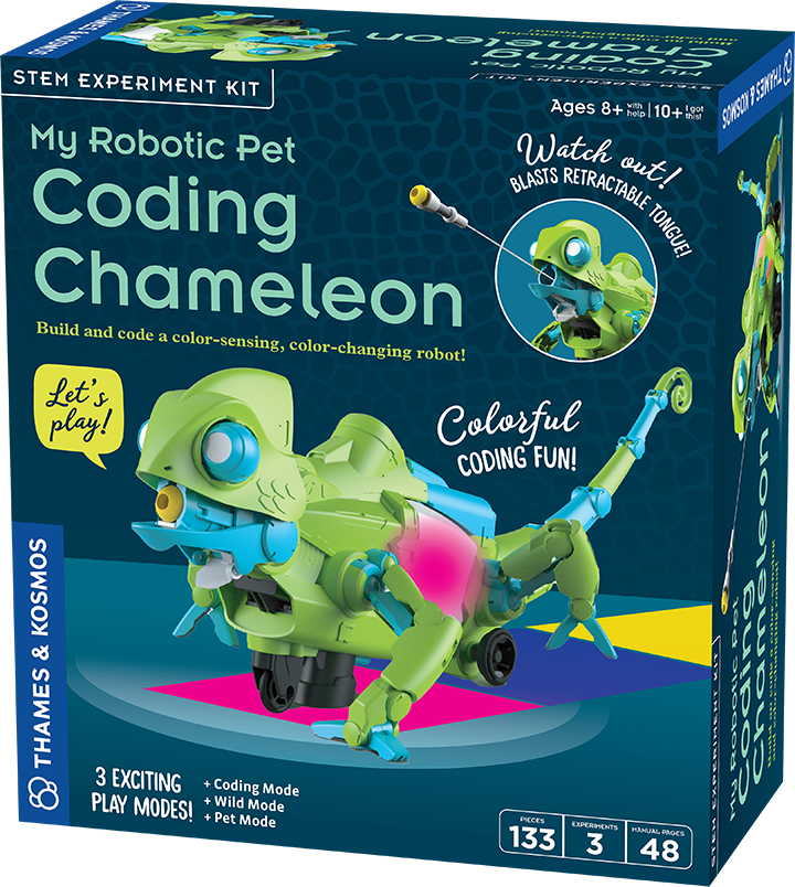 My Robotic Pet: Coding Chameleon