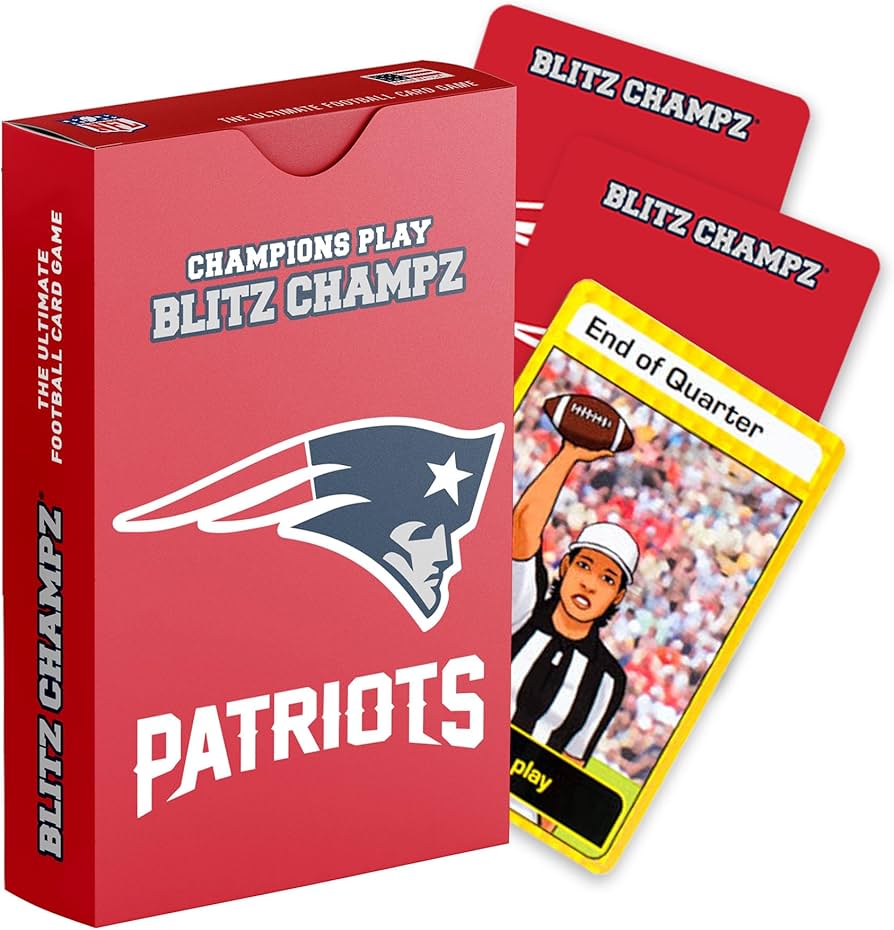 New England Patriots Blitz Champz Card Game