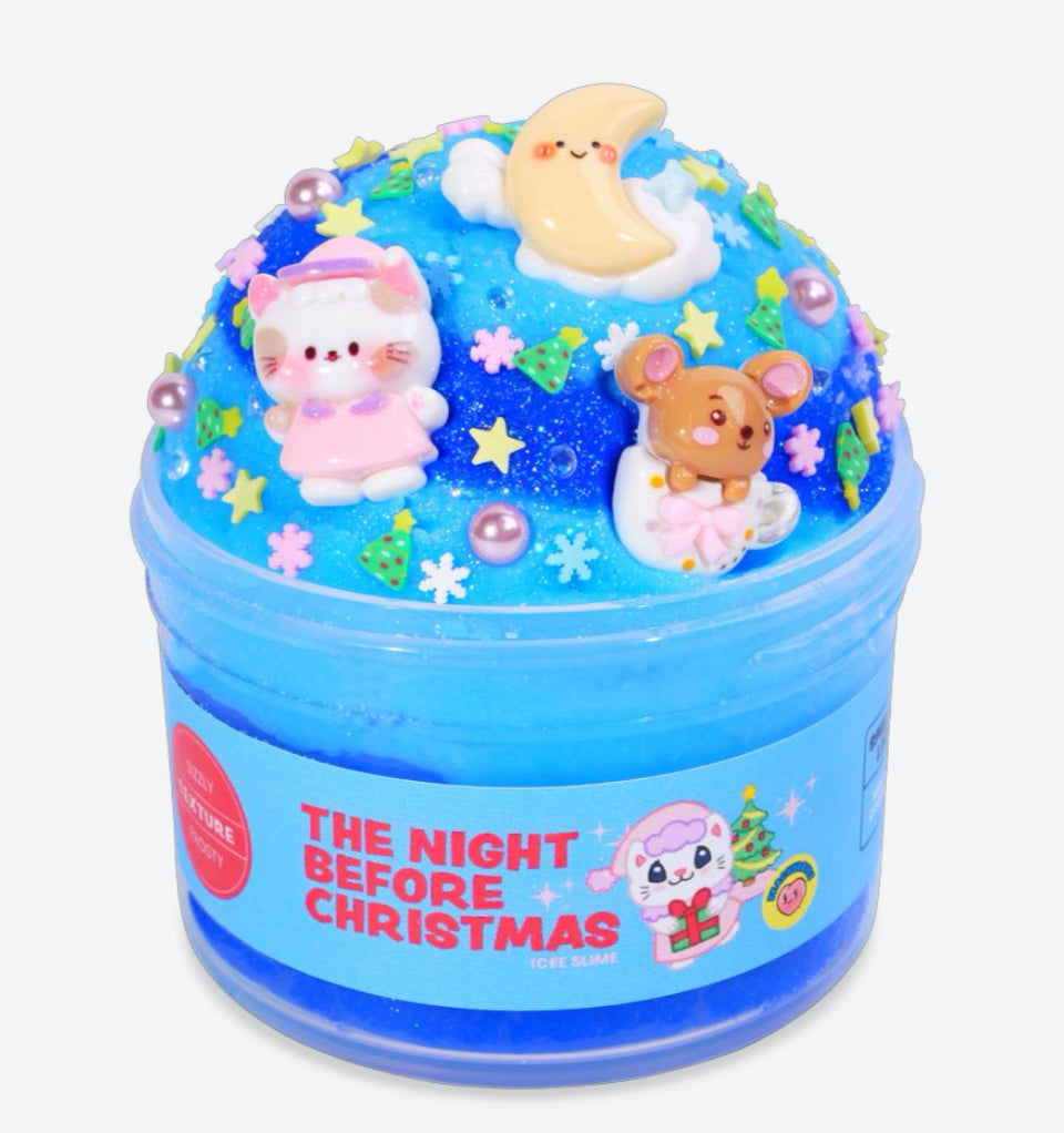 Night Before Christmas Peachybbies Icee Slime