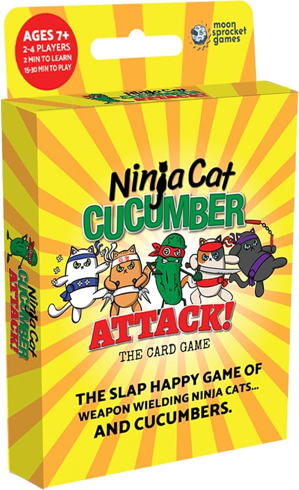 Ninja Cat Cucumber Attack! Game