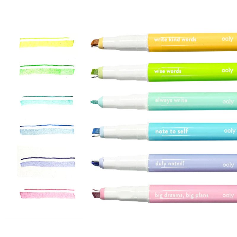 Noted! 2-in-1 Micro Fine Tip Pen & Highlighters