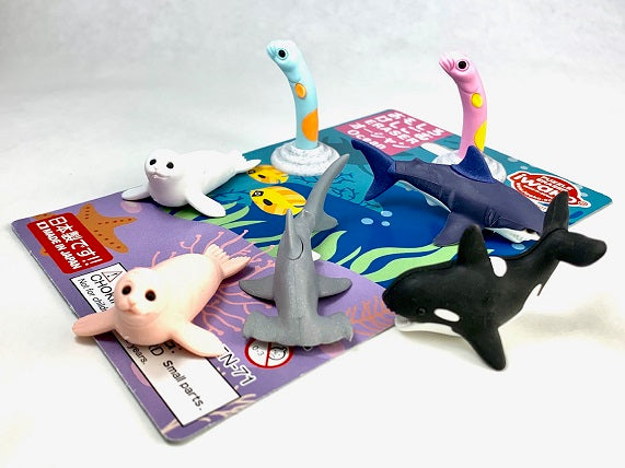 Ocean Eraser Set