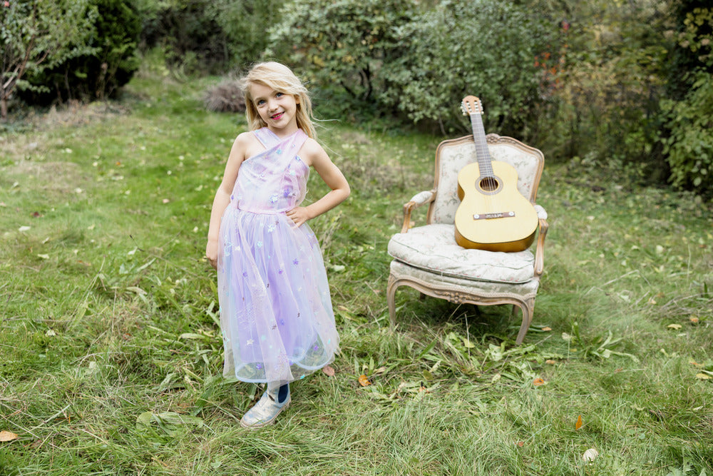 Ombre Eras Dress Lilac/Blue - Size 5/6